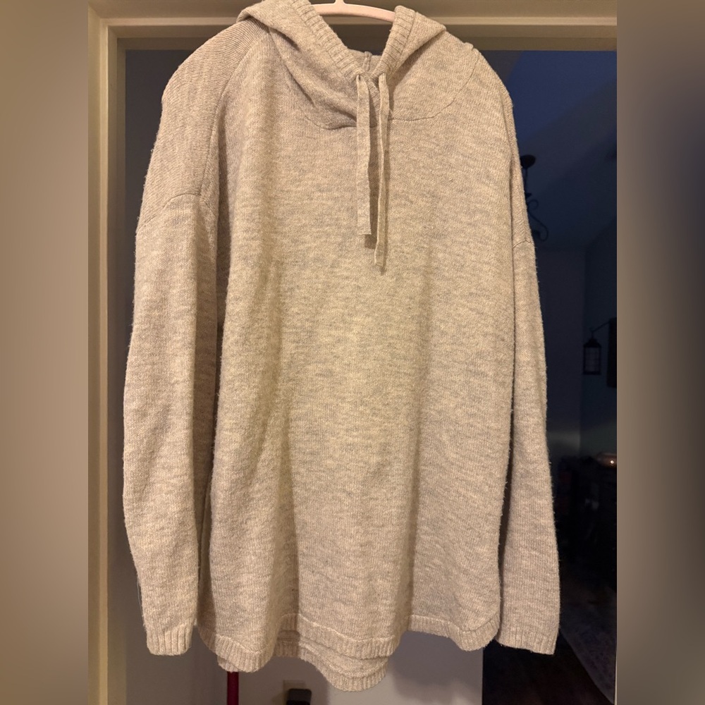 UpWest Oatmeal Hooded Sweater